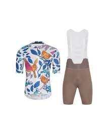 HOLOKOLO maillot corto y pantalón corto - SPARROVER - marrón/blanco/multicolor